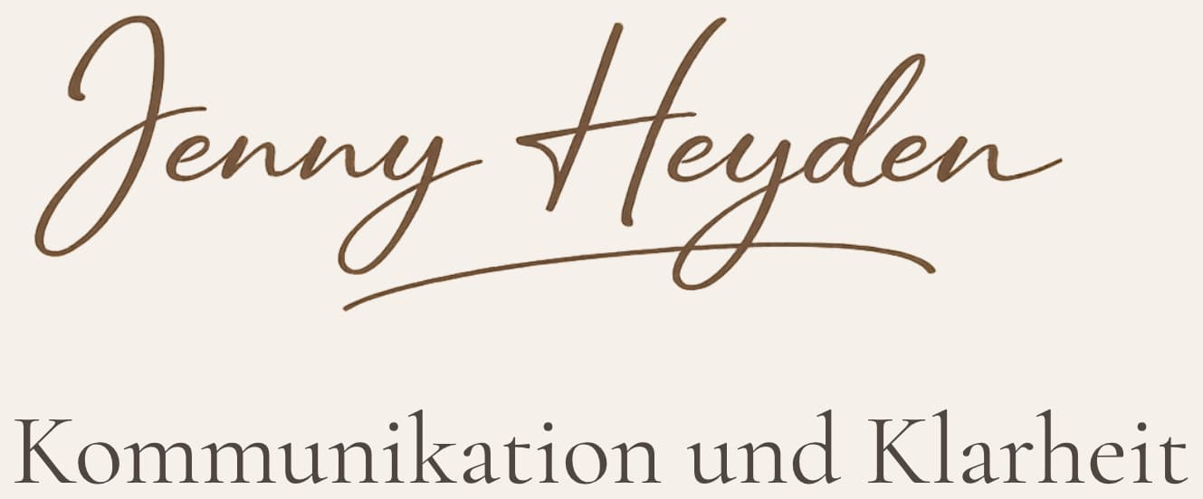 Jenny Heyden — Kommunikation und Klarheit